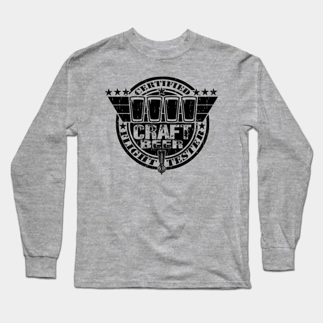 CRAFT BEER FLIGHT TASTER Long Sleeve T-Shirt by ATOMIC PASSION